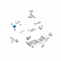 OEM Hinge Comp, Armres Diagram - 83409-SLA-003