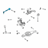 OEM Lincoln Link Rod Diagram - DE9Z-5A972-K