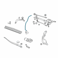 OEM 2010 Acura RDX Tube (4X7X990) Diagram - 76834-STK-A01