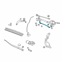 OEM Acura Rod Unit B Diagram - 76550-STK-A01