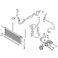 OEM Ford Transit-250 AC Tube Cap Diagram - DS7Z-19D702-B