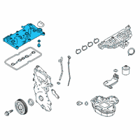 OEM Nissan Altima COVER ASSY - VALVE ROCKER Diagram - 13264-5NA2A