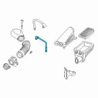 OEM 2002 GMC Sonoma Hose, Pcv Valve Diagram - 12556123