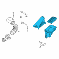 OEM 1999 GMC Jimmy Cleaner Asm, Air Diagram - 19201271