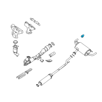 OEM Nissan Altima Diffuser Assy-Exhaust Diagram - 20080-JB100