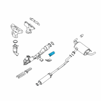 OEM Nissan Altima INSULATOR-Heat, Rear Floor Diagram - 74762-JB100