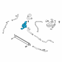 OEM 2017 Kia Optima Ewp Assembly Diagram - 369103D650