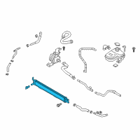 OEM 2020 Kia Optima Radiator Assembly-Inverter Diagram - 25308E6000