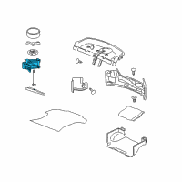 OEM 2004 Chrysler Sebring Jack Assembly Diagram - 4695774AC