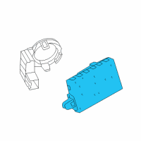 OEM Lincoln MKT Module Diagram - BA8Z-15604-B