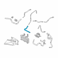 OEM 2019 Lexus RX450h Hose, Motor Cooling Diagram - G1273-0E020