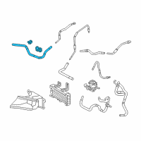 OEM 2022 Lexus RX450hL Hose, Motor Outlet Diagram - G1282-48010