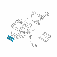 OEM 2008 Infiniti FX45 Seal-Cooling Unit Diagram - 27287-AL500