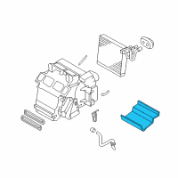 OEM 2007 Infiniti FX35 Seal-Cooling Unit Diagram - 27287-AL503