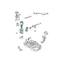 OEM Scion Fuel Pump Diagram - 23221-20040