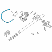 OEM 1997 BMW Z3 Interlock Cable Diagram - 32-31-1-094-774