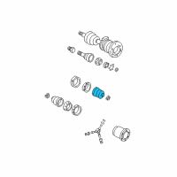 OEM 1988 Chevrolet S10 Boot Kit, Front Wheel Drive Shaft Cv Joint Diagram - 26028006