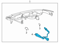 OEM 2020 Nissan Versa Harness Assy-Headlamp Diagram - 26038-5EE2A