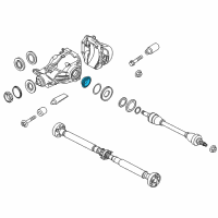 OEM BMW Assembly Ring Diagram - 33-13-7-555-749