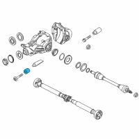 OEM BMW 740Ld xDrive Rubber Mounting Front Diagram - 33-31-6-792-873