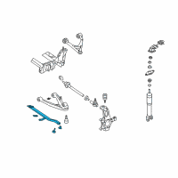 OEM 2008 Chevrolet Corvette Spring Diagram - 25962579