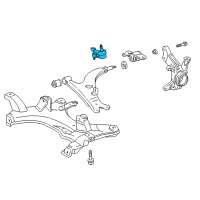 OEM 1997 Toyota RAV4 Lower Ball Joint Diagram - 43330-49025