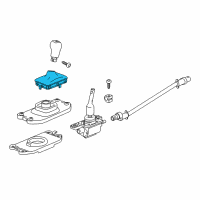 OEM 2014 Chevrolet Corvette Shift Boot Diagram - 23411186