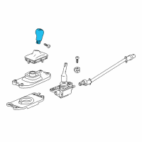 OEM Chevrolet Corvette Shift Knob Diagram - 24269694