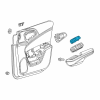 OEM Jeep Cherokee Switch-Front Door Diagram - 68271204AA