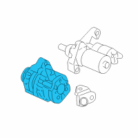 OEM 2006 Honda Odyssey Alternator Assembly (Csd30) (Denso) Diagram - 31100-RYP-A01