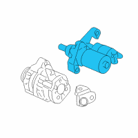 OEM 2007 Honda Odyssey Starter Motor Assembly (Mhg027) (Mitsubishi) Diagram - 31200-RGL-A02