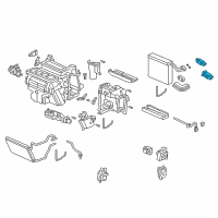 OEM Honda Accord Valve, Expansion Diagram - 80221-SDA-A02