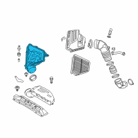 OEM 2011 Hyundai Genesis Coupe Body-Air Cleaner Diagram - 28112-2M000