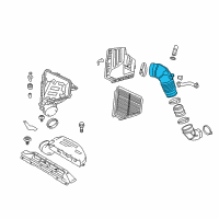 OEM Hyundai Genesis Coupe Hose-Air Intake Diagram - 28138-2M030