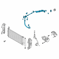 OEM 2019 Hyundai Sonata Tube Assembly-Suction & Liquid Diagram - 97775-E6500