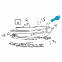 OEM 2018 Jeep Cherokee Socket-Side Marker Diagram - 68226851AA