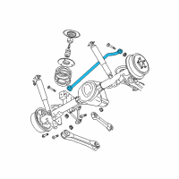 OEM 1997 Jeep Cherokee Bar-Track Diagram - 52087878