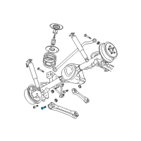 OEM 2005 Jeep Wrangler Bolt-HEXAGON FLANGE Head Diagram - 6502963