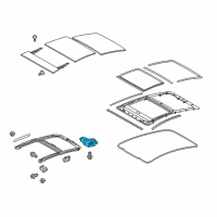 OEM 2014 Toyota Prius Plug-In Motor Diagram - 63260-47010