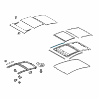 OEM Toyota Prius Plug-In Weatherstrip Diagram - 63627-47010