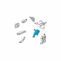 OEM 2005 Dodge Neon Support-Engine Mount Diagram - 5037978AB