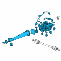 OEM GMC Differential Assembly Diagram - 84245013