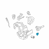 OEM 2012 Lincoln Navigator Ignition Switch Diagram - 5W1Z-11572-AA