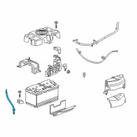 OEM 2018 Cadillac CT6 Vent Tube Diagram - 84061612