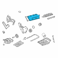 OEM Chrysler 300 Cover-Cylinder Head Diagram - 4792879AC