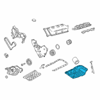 OEM 2008 Chrysler 300 Pan-Oil Diagram - 4792865AD