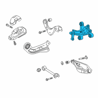 OEM 2020 Toyota Corolla Knuckle Diagram - 42304-02220