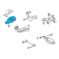 OEM Toyota Prius Arm Cap Diagram - 48727-06060