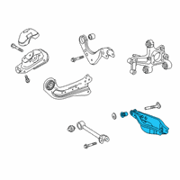 OEM 2019 Toyota Prius Lower Control Arm Diagram - 48730-02060