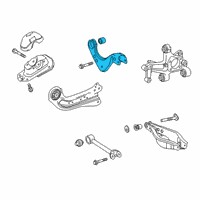 OEM 2019 Toyota Prius AWD-e Upper Control Arm Diagram - 48770-47010